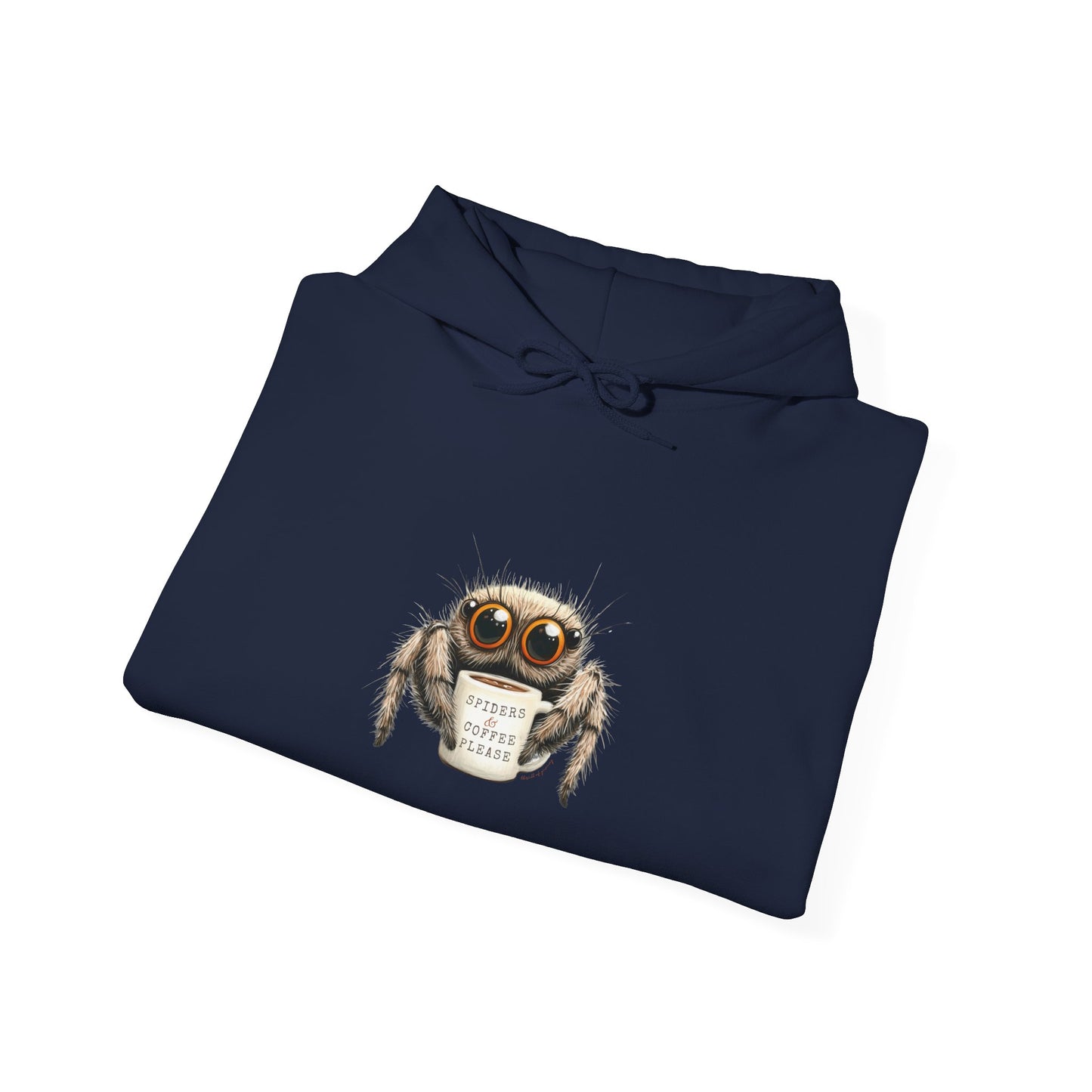 Coffee Spiders Please Hoodie