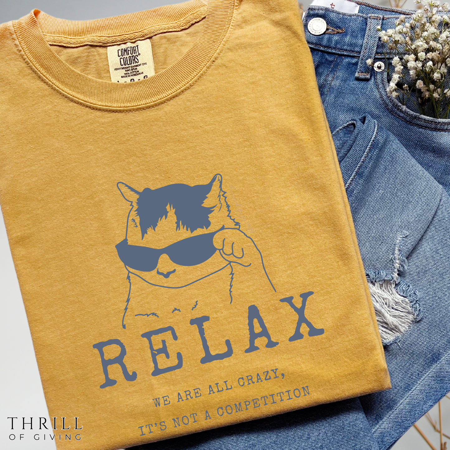 Relax - We are all CRAZY, it's not a competition T-shirt