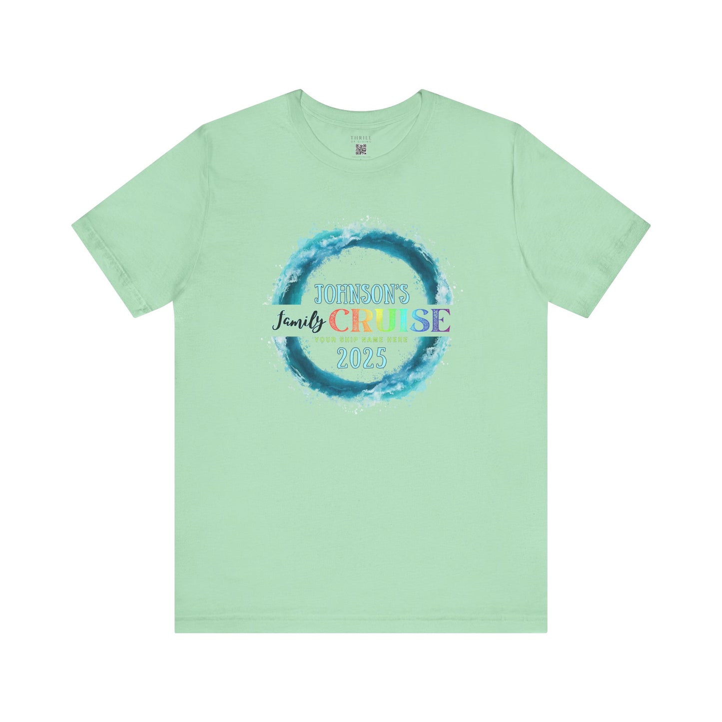 Personalized CRUISE Family T-shirt