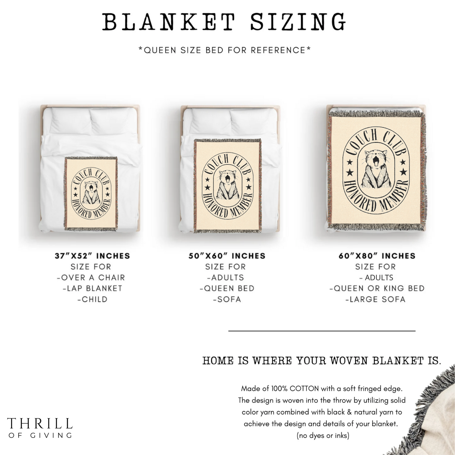 Couch Club Blanket