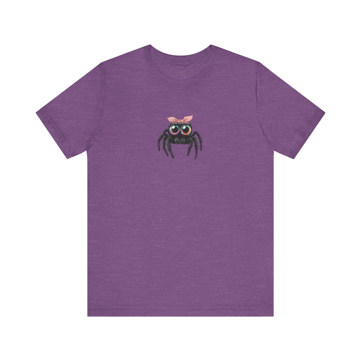Pink Bow Jumping Spider T-shirt