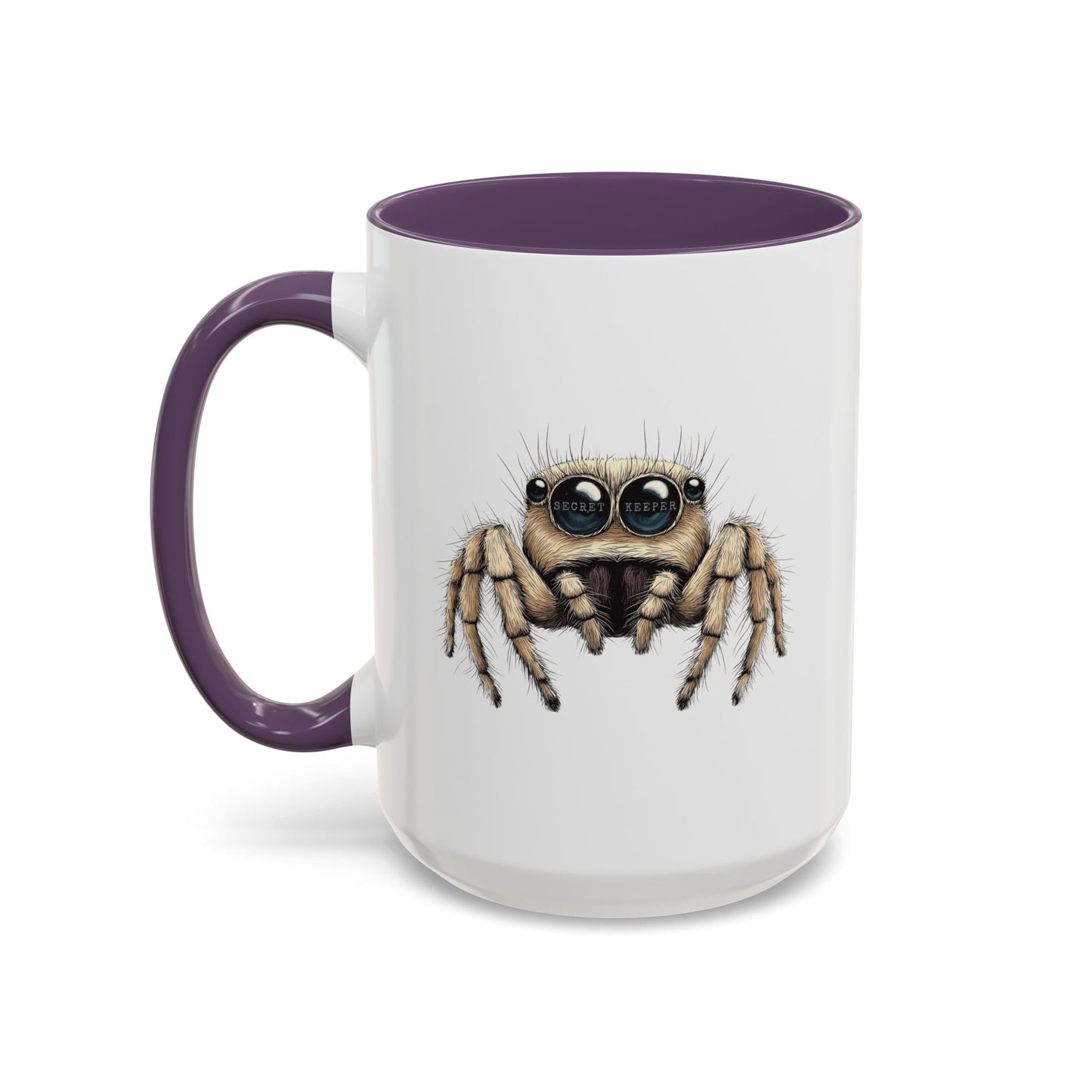 Cute Jumping Spider Mug - SECRET KEEPER