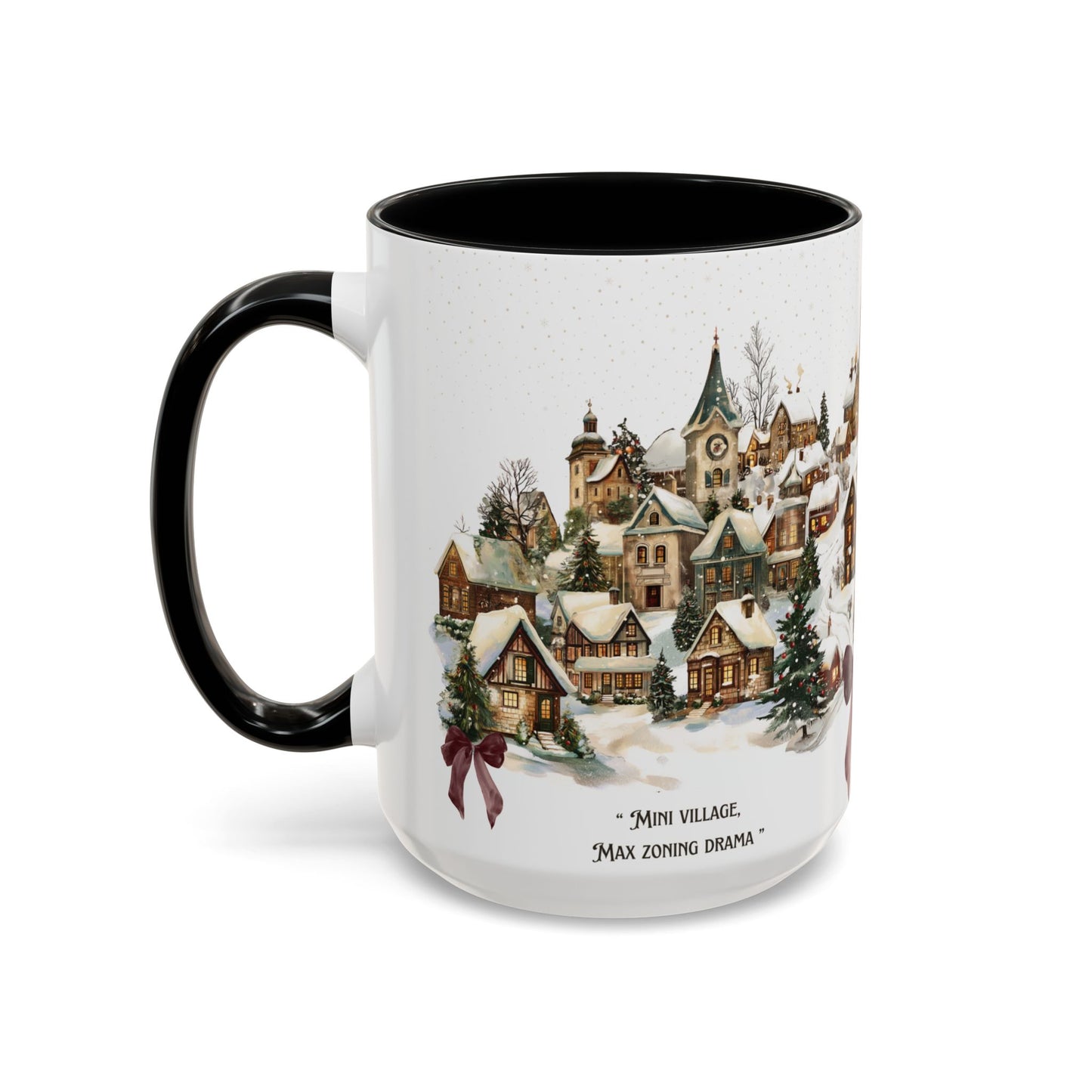 Tiny Christmas Village Mug