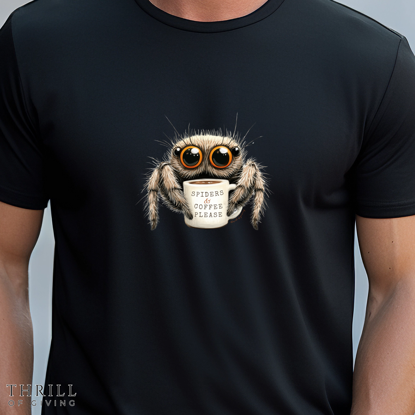 Spiders & Coffee Please T-shirt