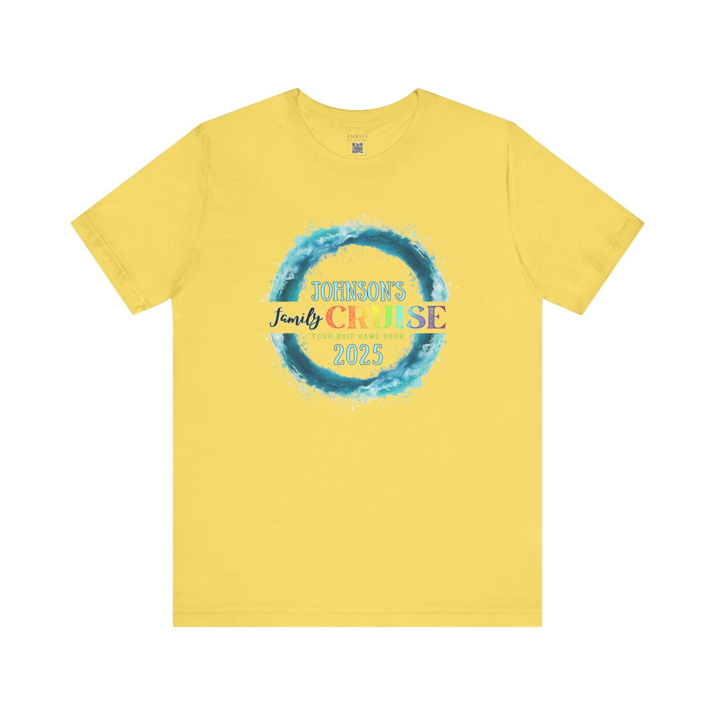 Personalized CRUISE Family T-shirt