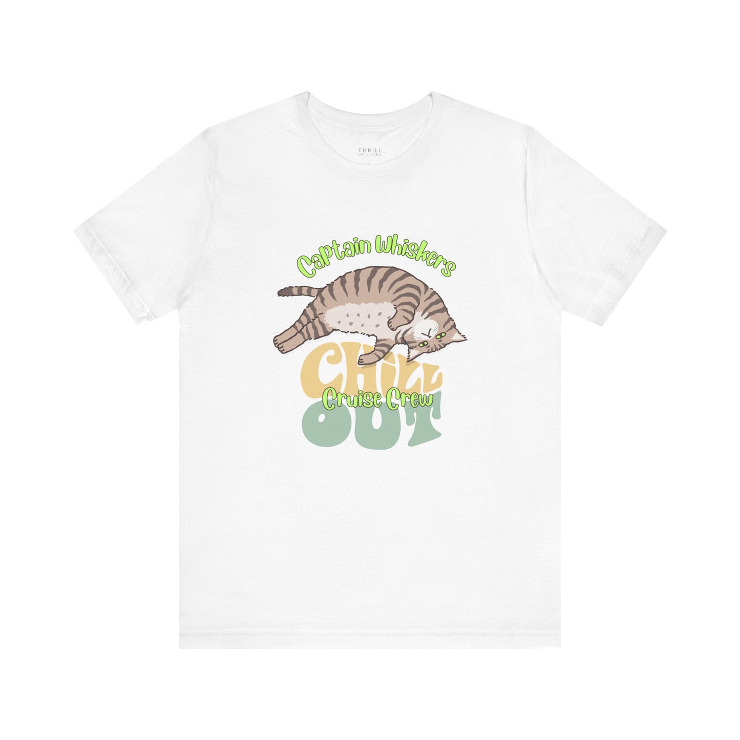 Captain Whiskers Cruise Crew Tee
