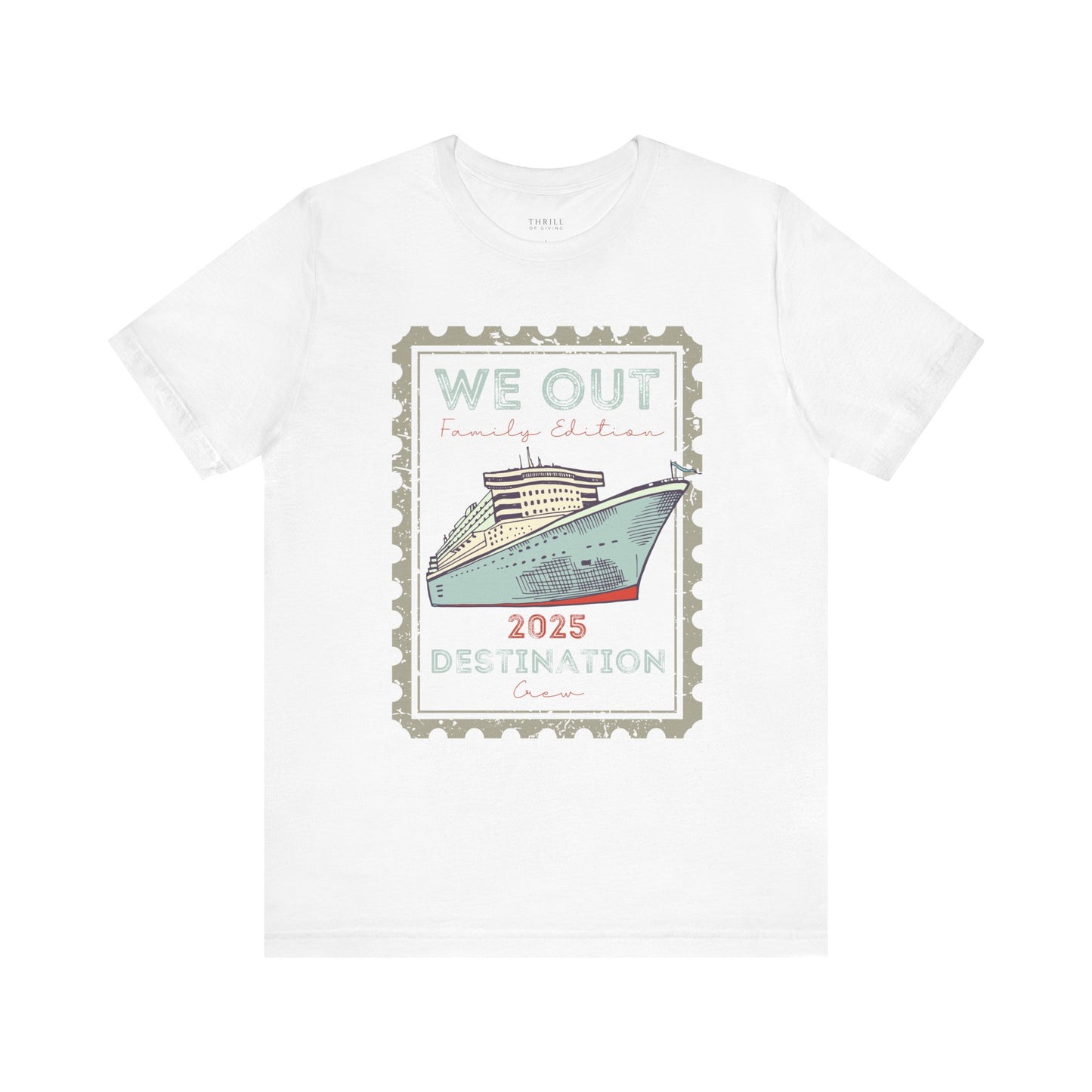 Custom Vintage Cruise Crew T-shirt