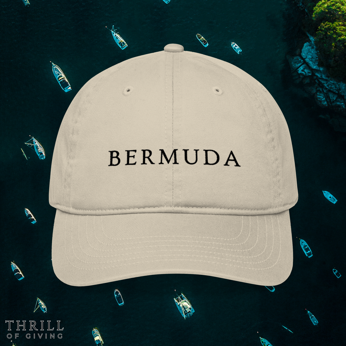 BERMUDA Baseball Cap - Embroidered