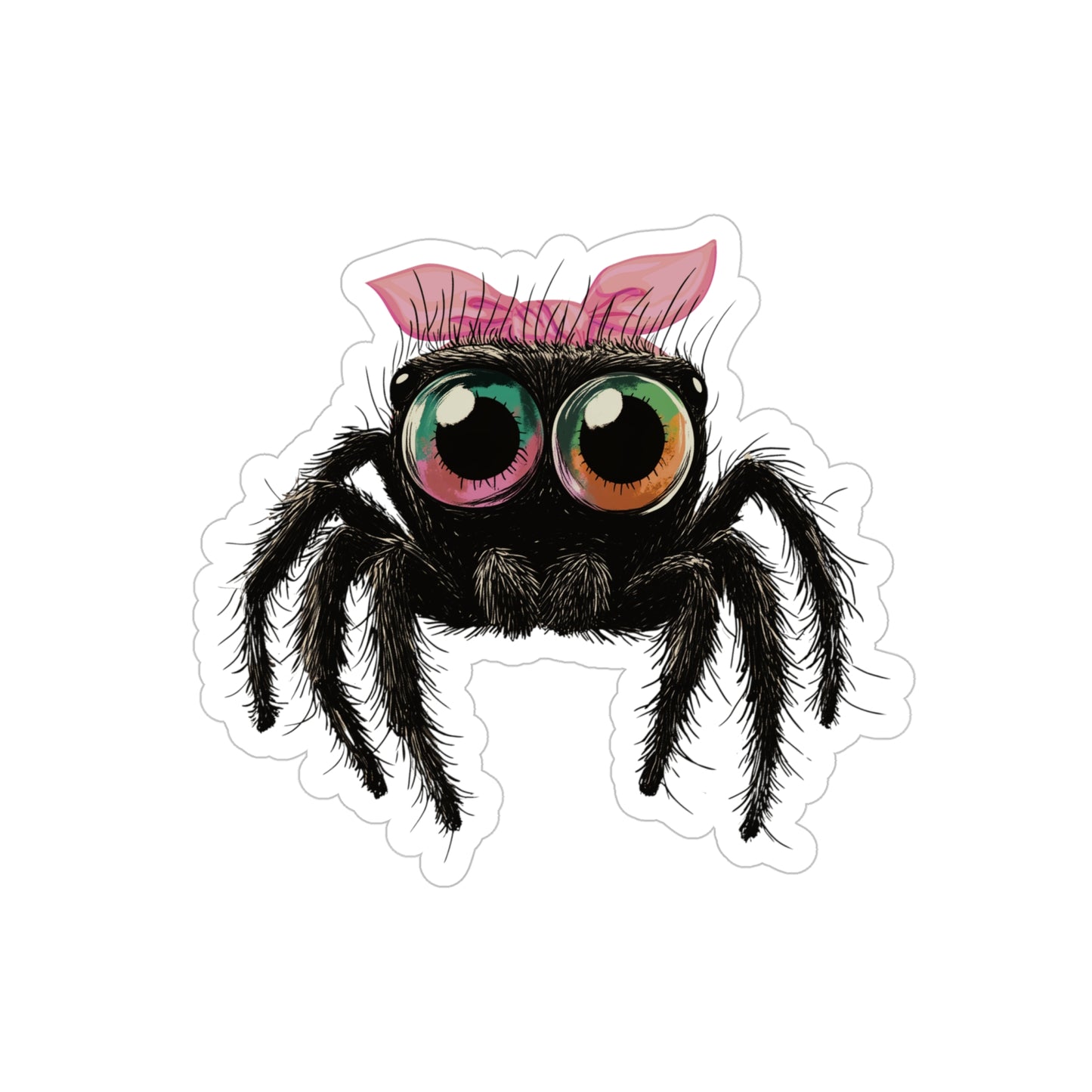 Adorable Spiders - Vinyl Stickers