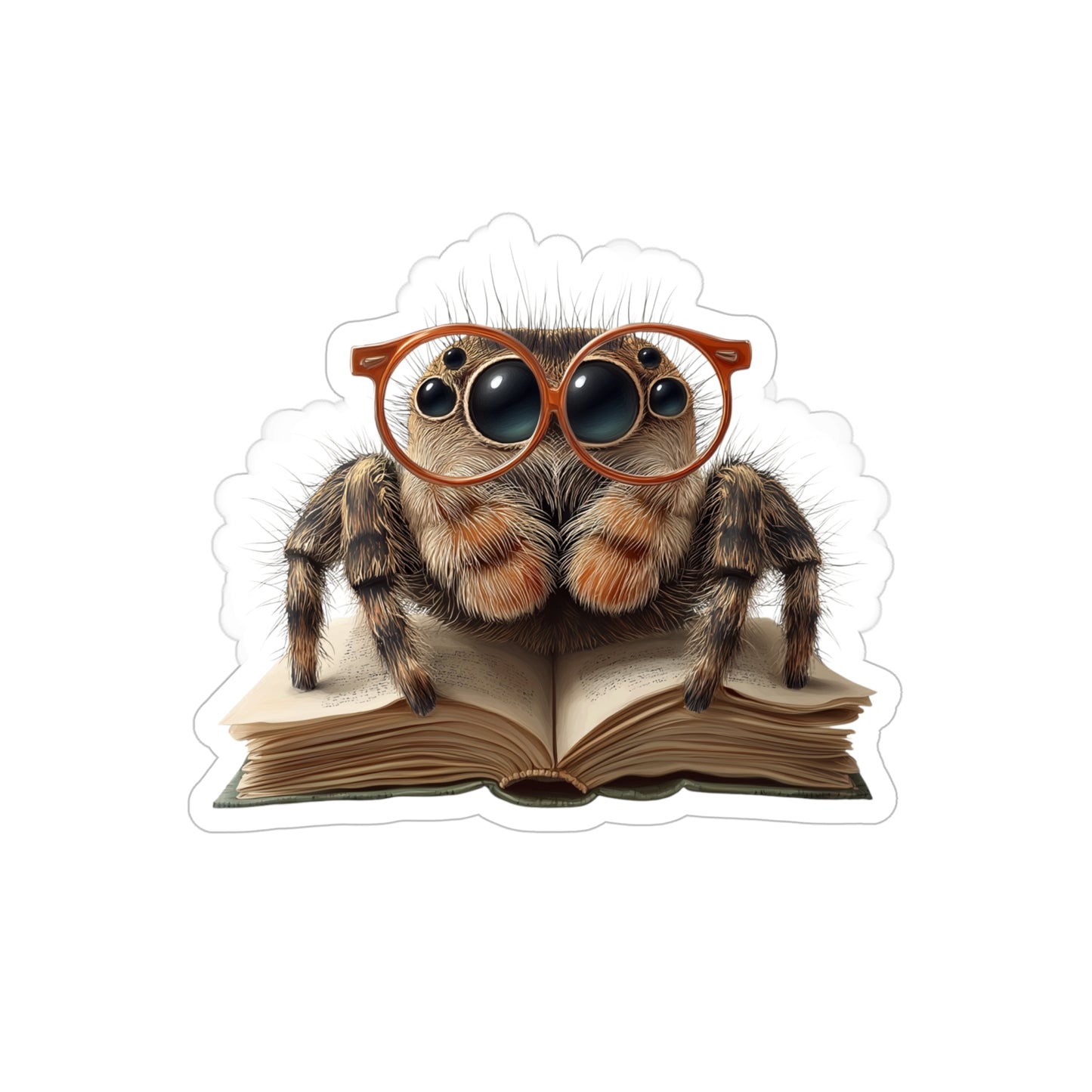 Adorable Spiders - Vinyl Stickers