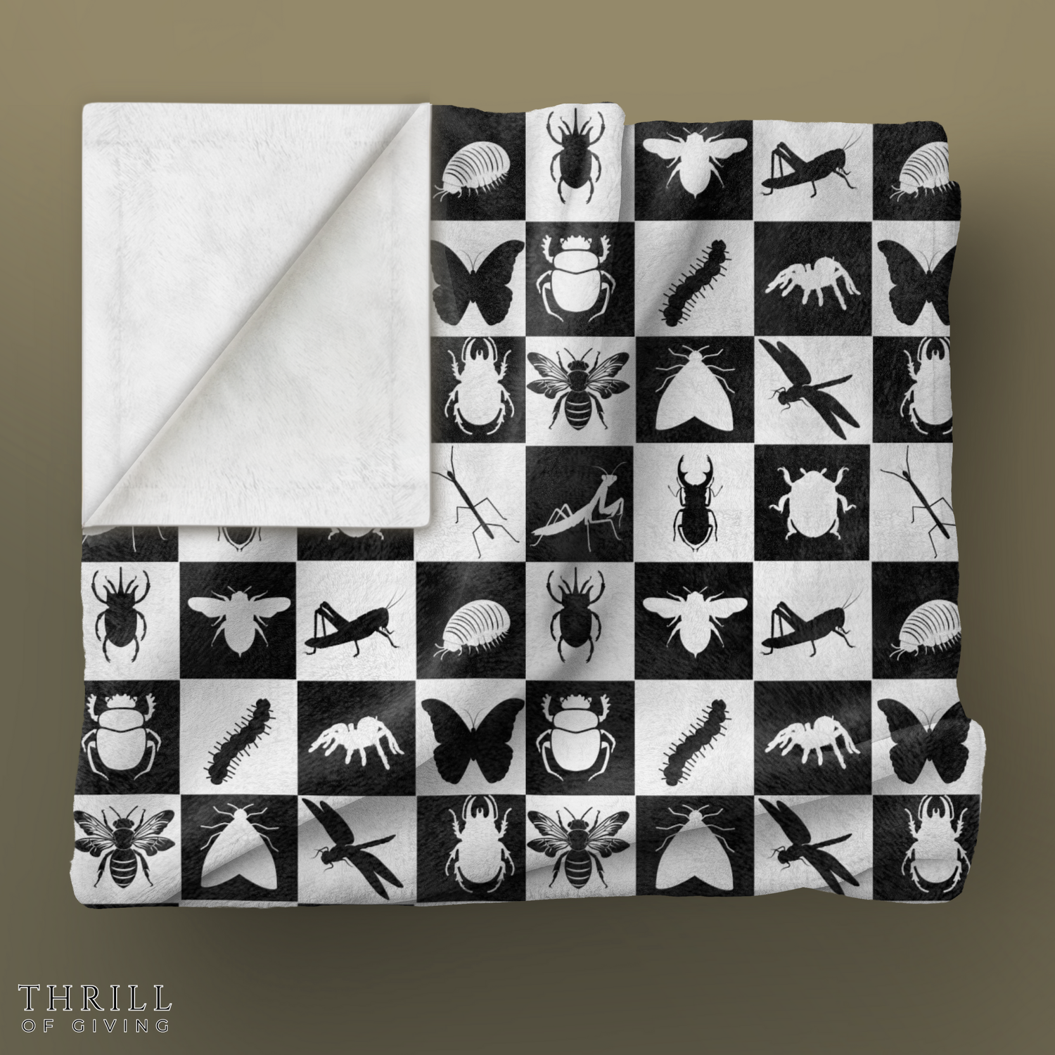 Insects, Spiders, Reptiles & Animal Blankets