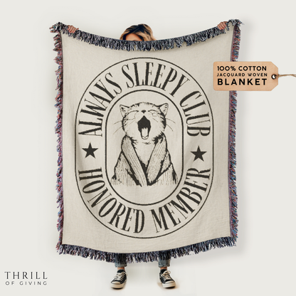 Always Sleepy Club Honored Member Blanket