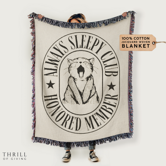 Always Sleepy Club Honored Member Blanket