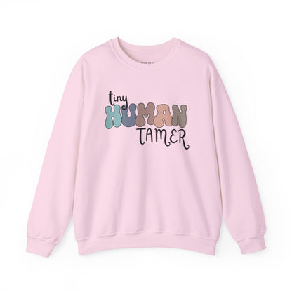 Funny Tiny HUMAN Tamer Sweatshirt