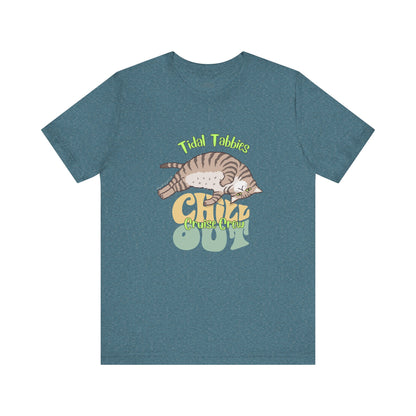 Funny Tidal Tabbies Cruise Crew T-shirt