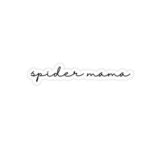 Spider Mama - Fun Die-Cut Sticker