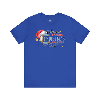 Custom CRUISE Family Christmas T-shirt