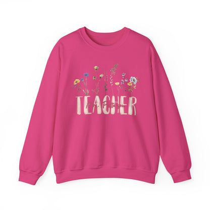 Watercolor Teacher Sweatshirt - Personalized
