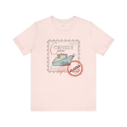 Custom Stamp Cruise Crew Tee