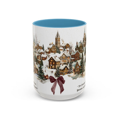 Tiny Christmas Village Mug