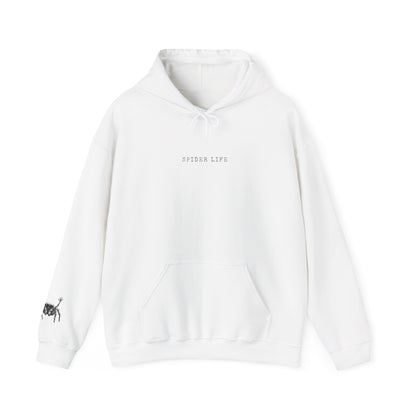 Spider Life Hoodie - Jumping Spider Sleeve Print