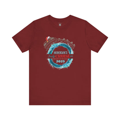 Personalized Family CRUISE Christmas T-shirt