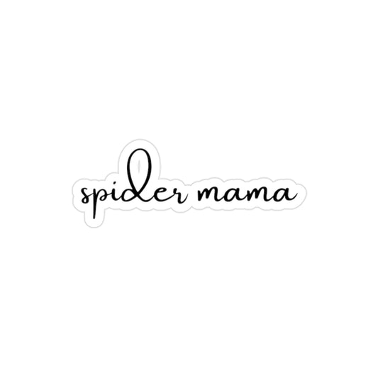 Spider Mama - Fun Die-Cut Sticker