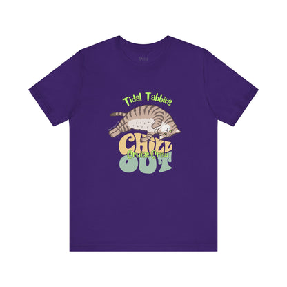 Funny Tidal Tabbies Cruise Crew T-shirt