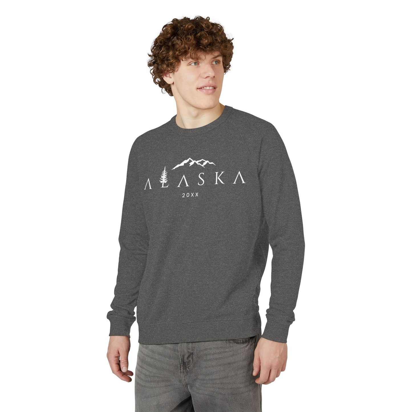 Alaska Sweatshirt - French Terry fabric with Raglan sleeve style