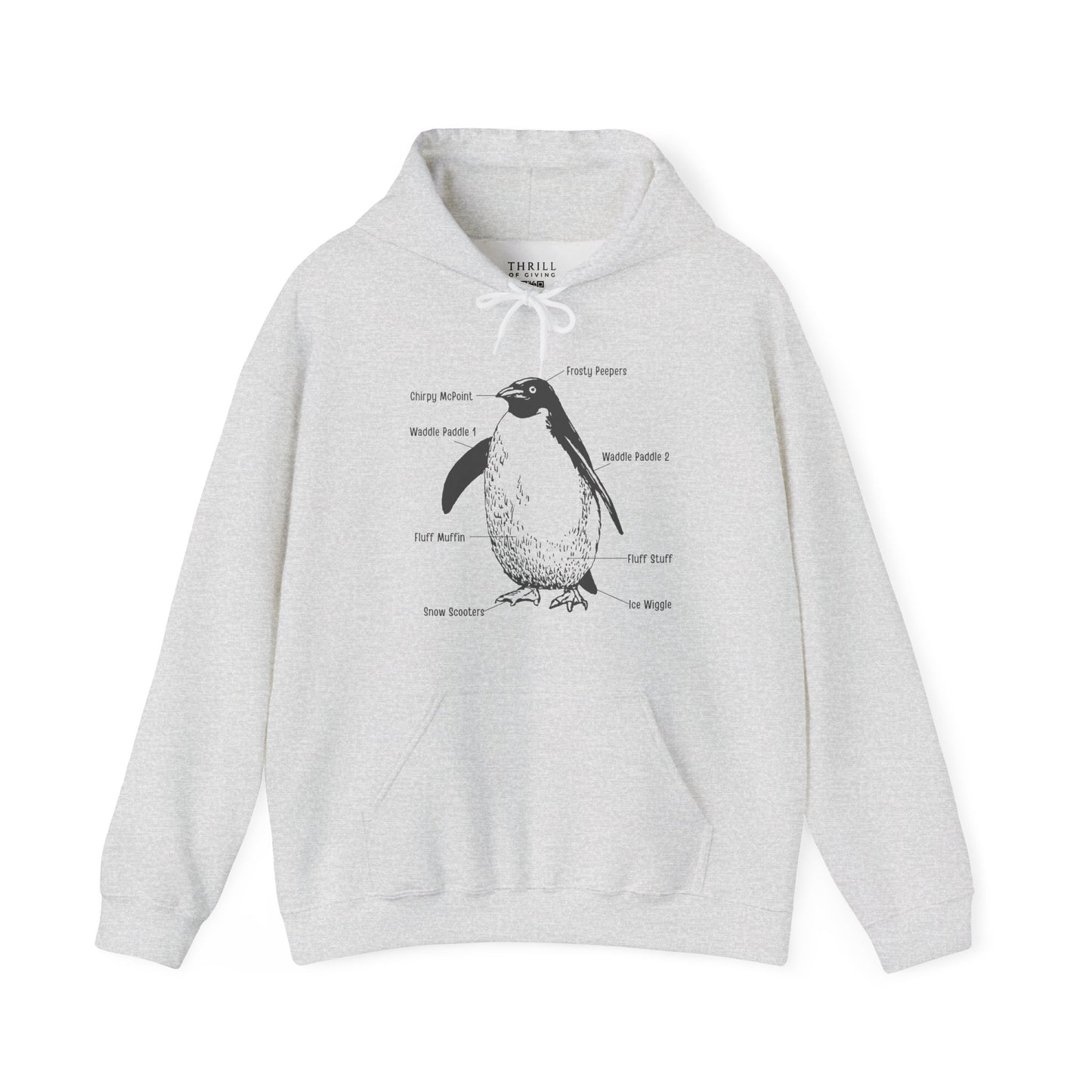 Penguin Diagram Hoodie