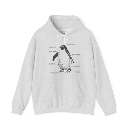 Penguin Diagram Hoodie