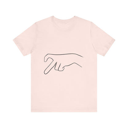 Gen Z Half Heart Hands Shirt [left]