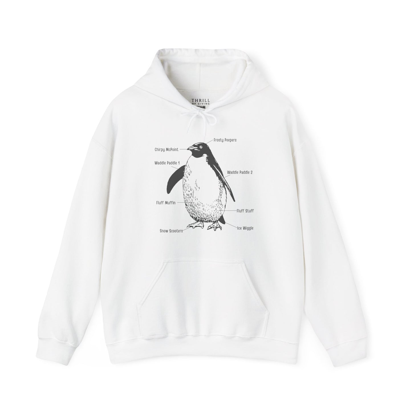 Penguin Diagram Hoodie