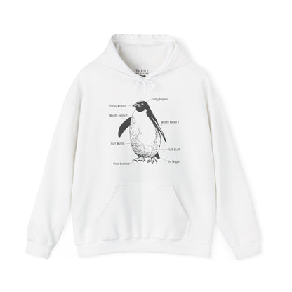 Penguin Diagram Hoodie