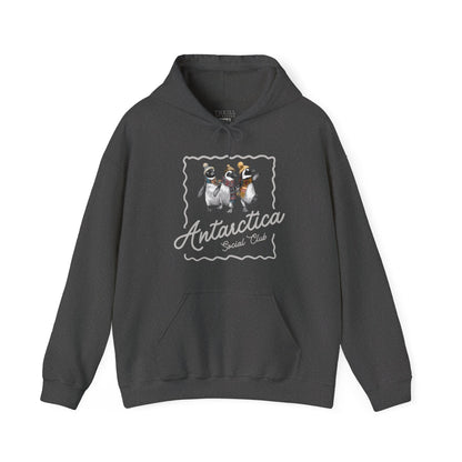 Antarctica Penguin Social Club Hoodie