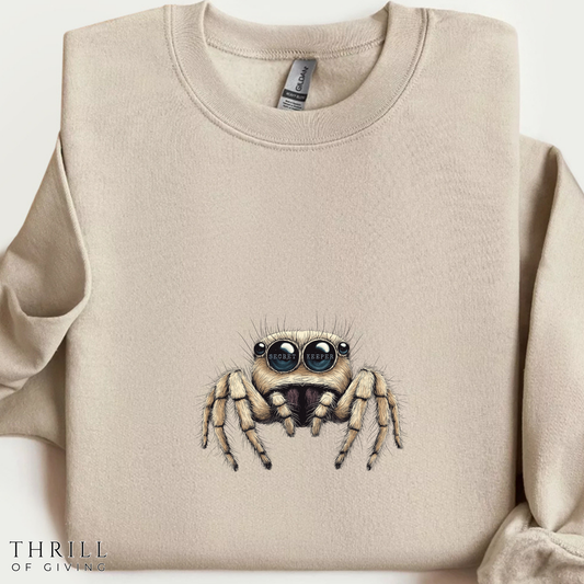 Secret Keeper Jumping Spider Sweatshirt