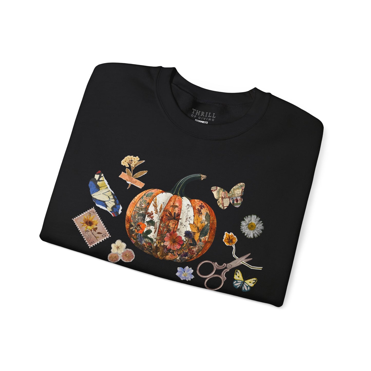 Junk Journaler sweater - Fall Scrapbooking crewneck