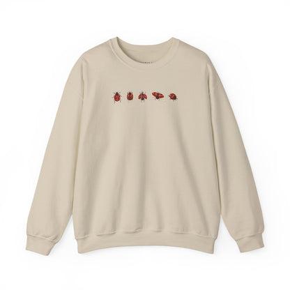 Minimal Ladybug Sweatshirt - Lucky You