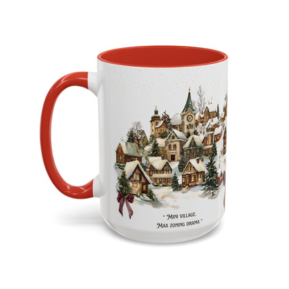 Tiny Christmas Village Mug