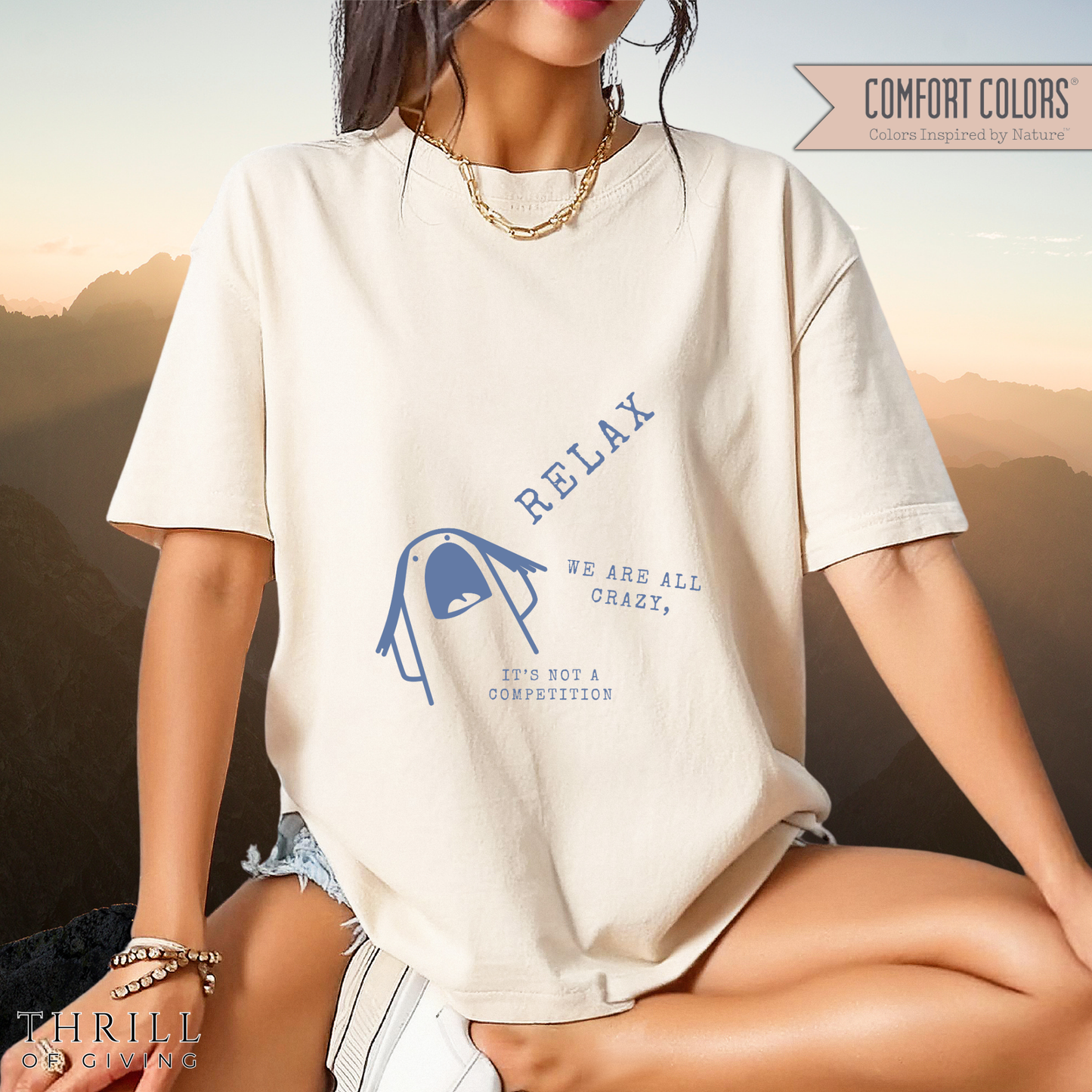 Relax - We are all CRAZY Tee
