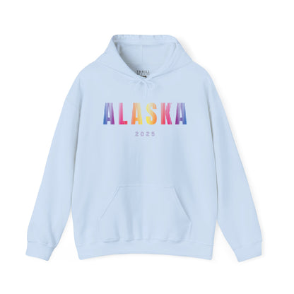 Aurora Borealis ALASKA Hoodie - Unisex Custom Hooded sweatshirt