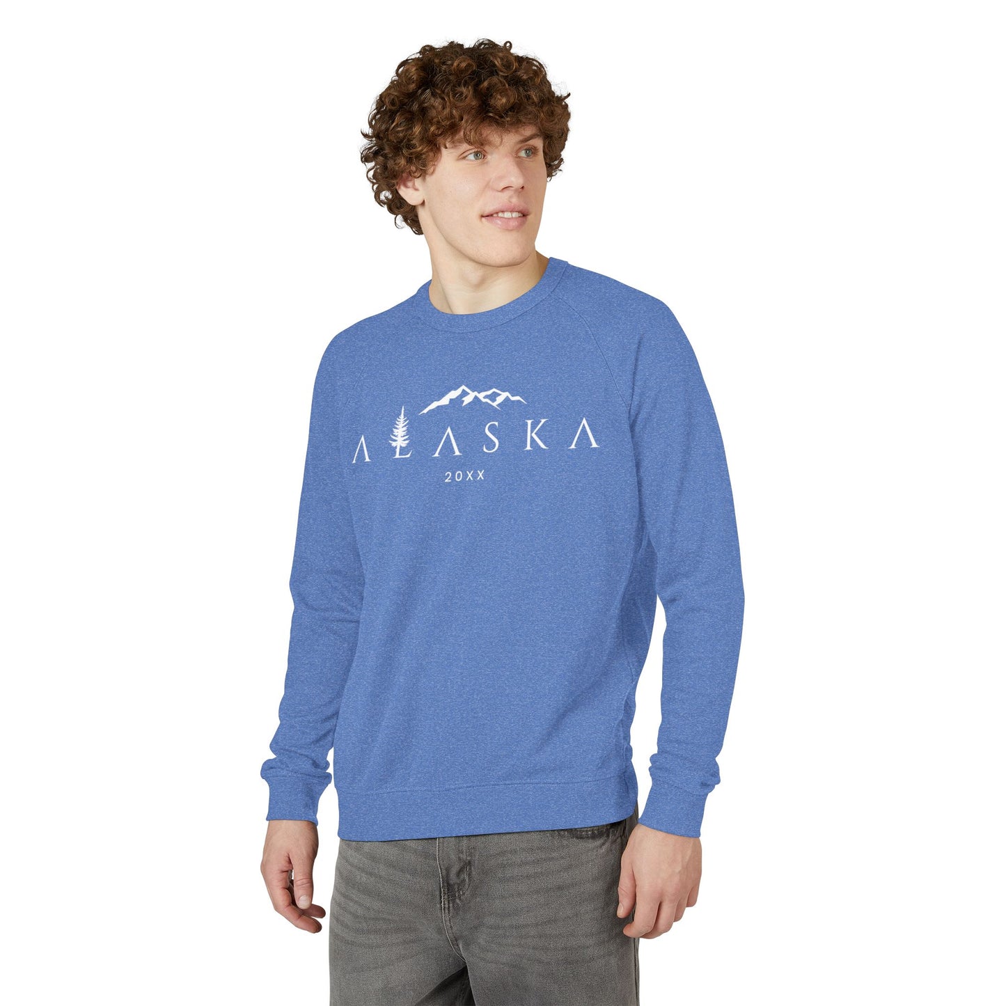 Alaska Sweatshirt - French Terry fabric with Raglan sleeve style