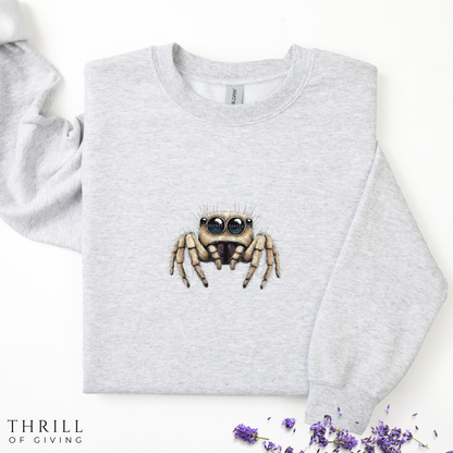 Secret Keeper Jumping Spider Sweatshirt