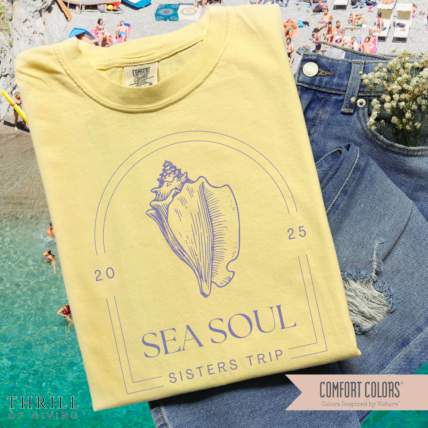 Sea Soul Sisters Trip T-shirt