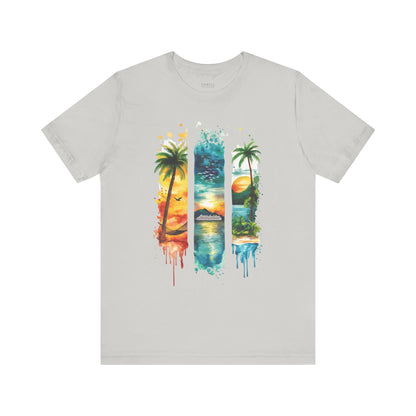 Watercolor Brush Cruise T-shirt