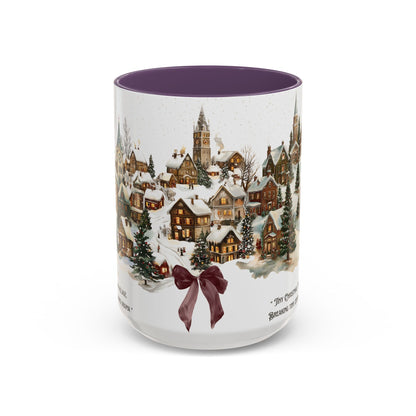 Tiny Christmas Village Mug
