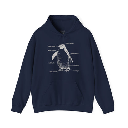 Penguin Diagram Hoodie