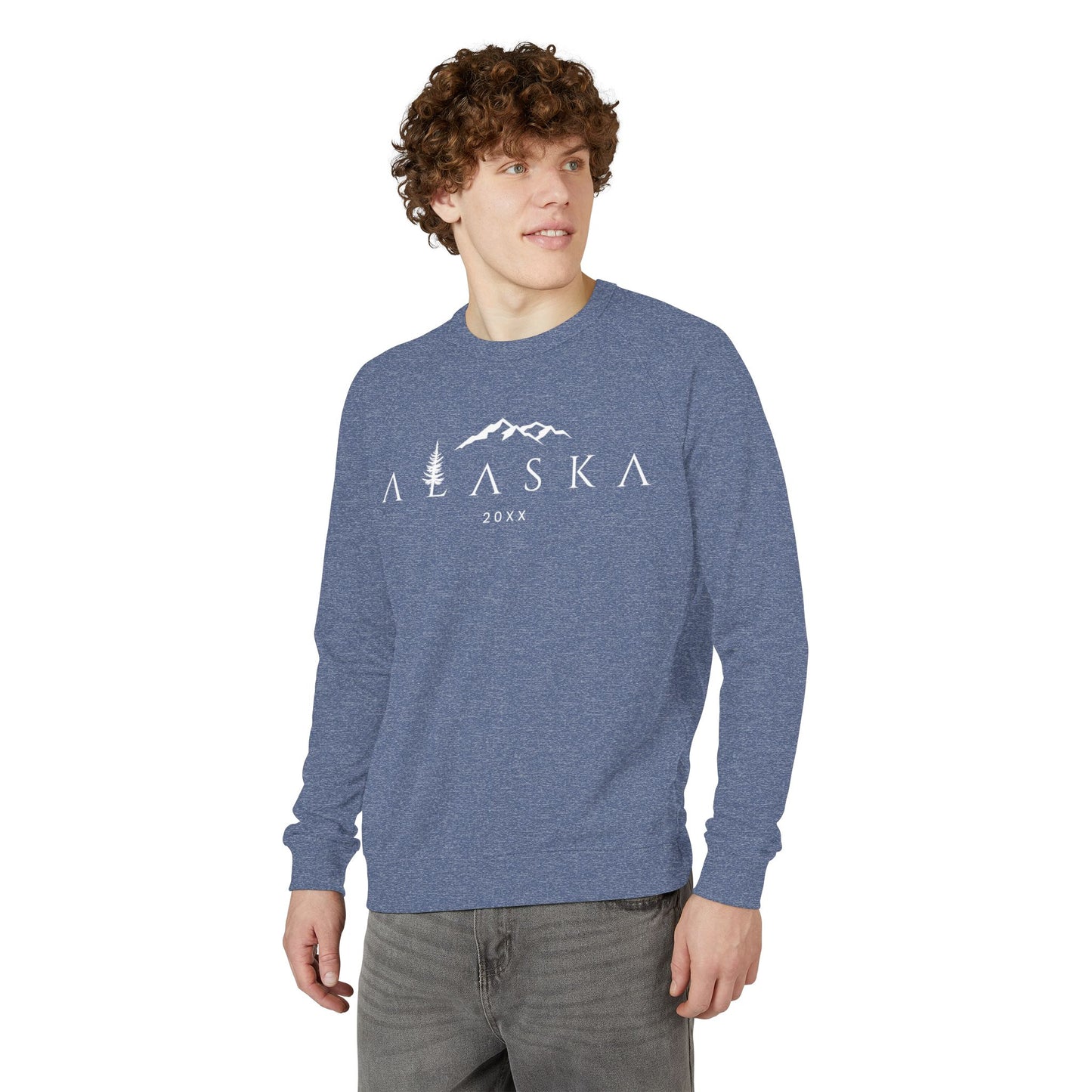 Alaska Sweatshirt - French Terry fabric with Raglan sleeve style