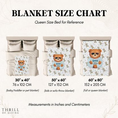 Boss Cub - Baby Boy Blanket