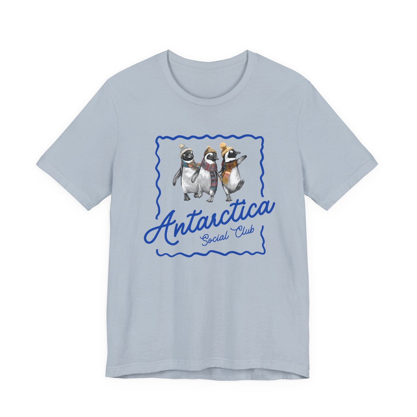 Antarctica Penguin Social Club Tee